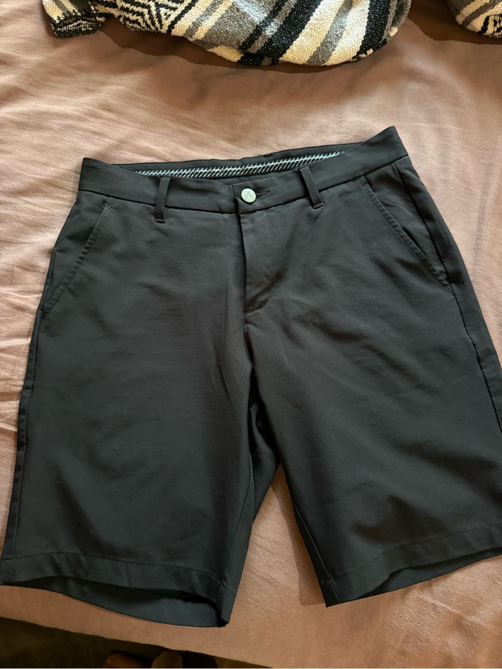 Primo Black Golf Shorts 30”